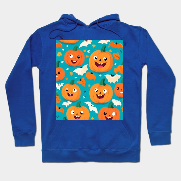 Cute Pumpkins Hoodie by DewaJassin